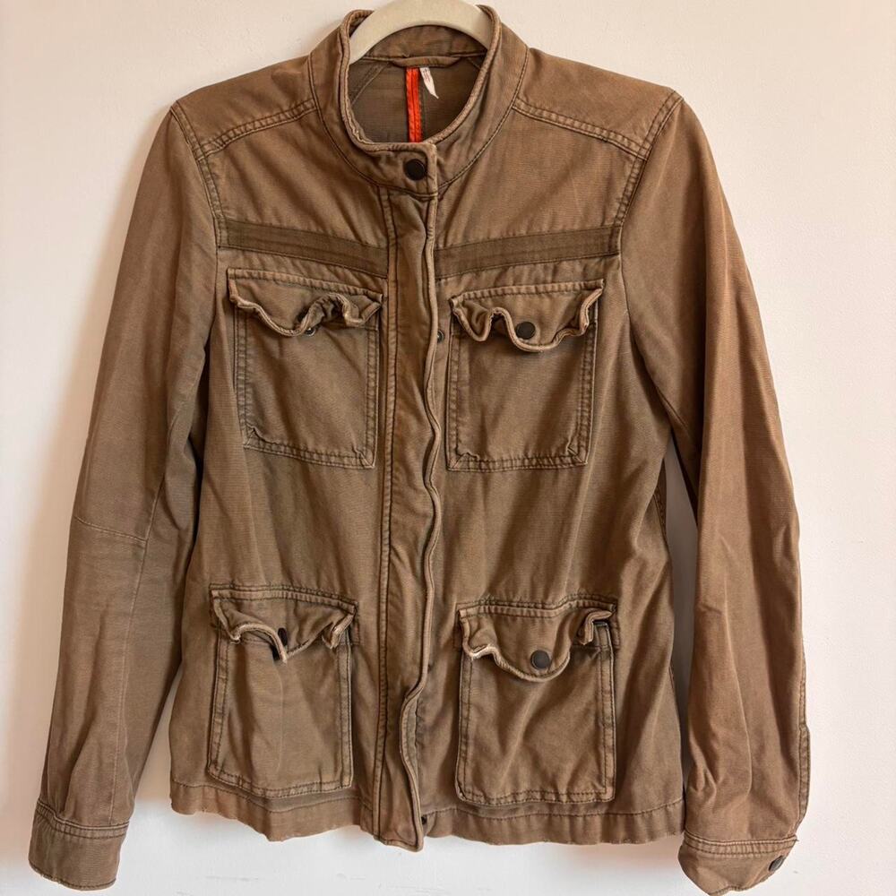 Brown cargo jacket